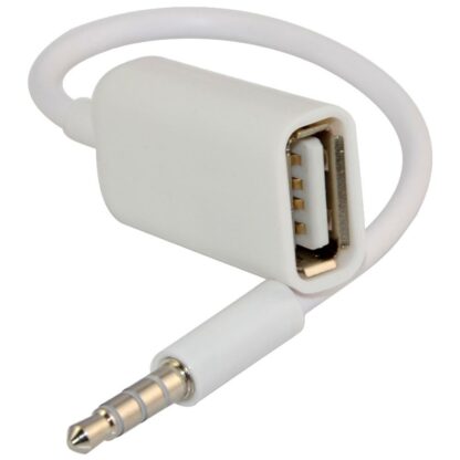 BLUEXIN 3.5 MMオスAuxオーディオプラグジャックにUSB 2.0メス変換ケーブルコードen - 画像 (6)