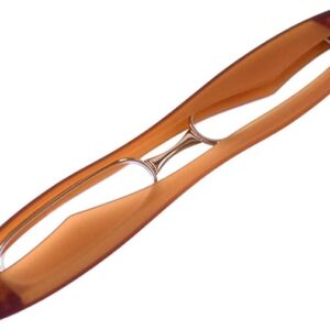 ポッドリーダースマート ブラウン PodReader Smart 折りたたみ式 +1.0～+3.0 携帯 軽量 リーディンググラス スマホ老眼鏡 度数+1.00 BR