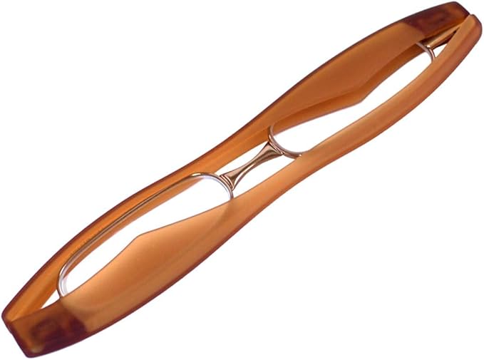 ポッドリーダースマート ブラウン PodReader Smart 折りたたみ式 +1.0～+3.0 携帯 軽量 リーディンググラス スマホ老眼鏡 度数+1.00 BR