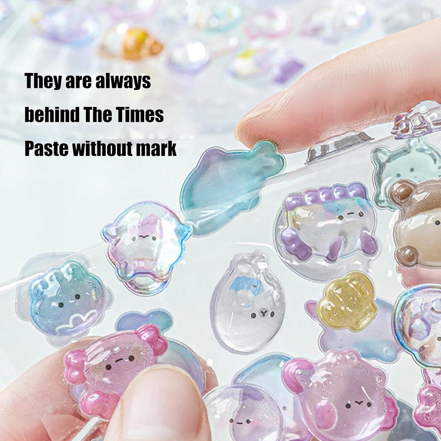 カートゥーン 3D ステッカー スクラップブッキング ステッカー 漫画 動物 ステッカー プランナー ジャーナル タブレット スケートボード ネイル デカール (複製) - 画像 (3)