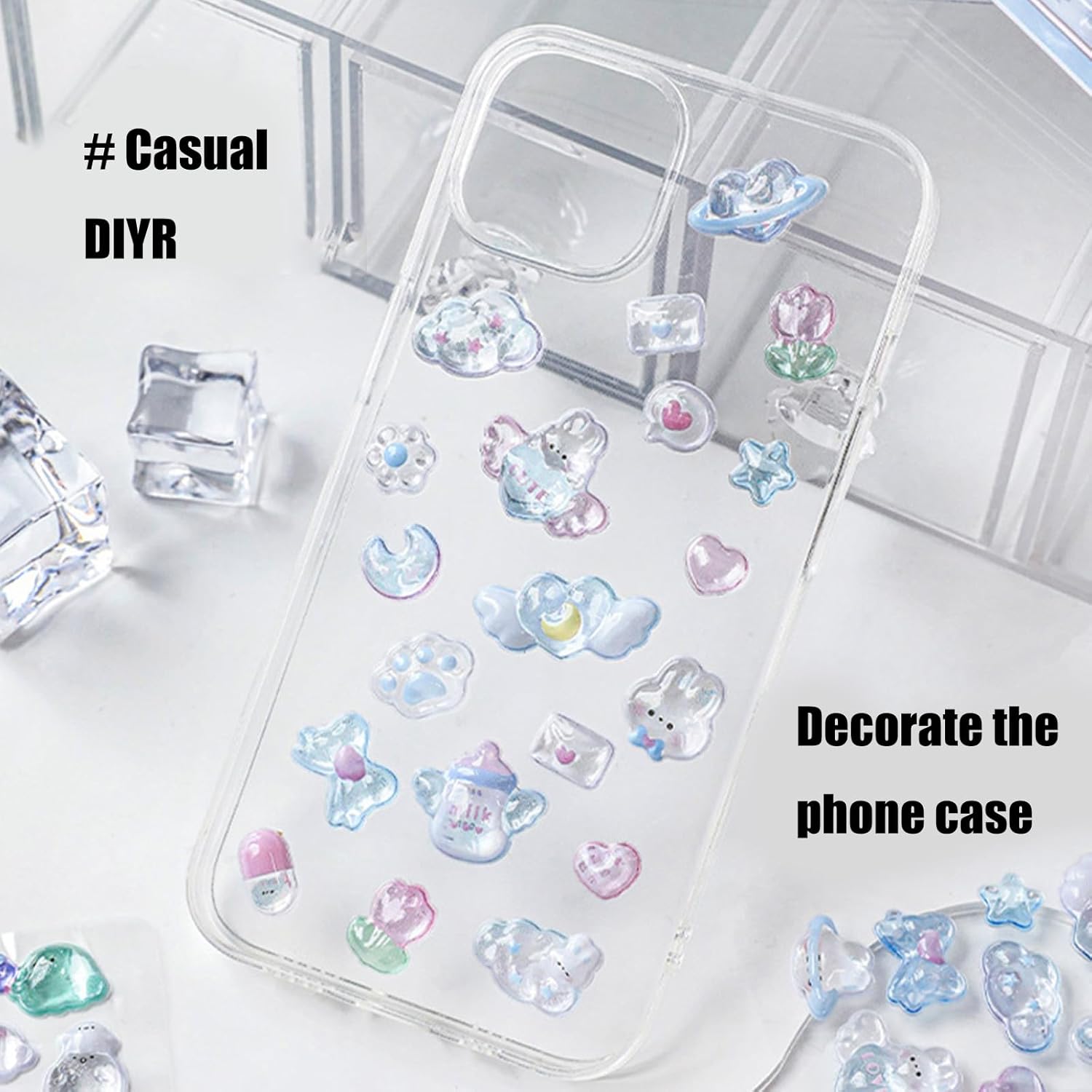 カートゥーン 3D ステッカー スクラップブッキング ステッカー 漫画 動物 ステッカー プランナー ジャーナル タブレット スケートボード ネイル デカール (複製) - 画像 (5)